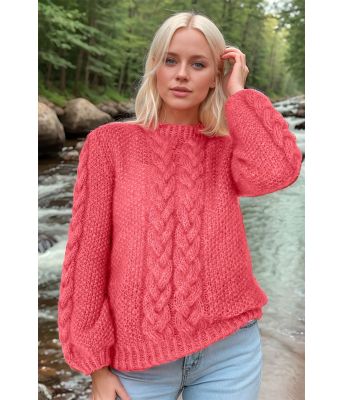 Korall Poppy genser - Belfilato 101-44017