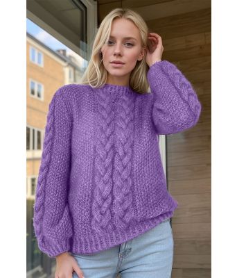 Lavendel Poppy genser - Belfilato 101-47954