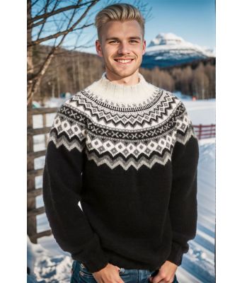 Klassisk herregenser med rundfelling - Viking 1502-11B