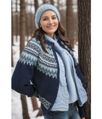 Marineblå Vårkofte - Viking 1604-7A-627