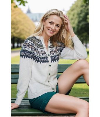 Frydkofte i bomull/bambusgarn - Viking 1609-16B