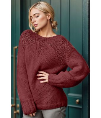 Burgunder Ren genser - Viking 1922-1-354