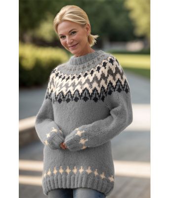 Grå Takk genser - Viking 1922-4-313302317315