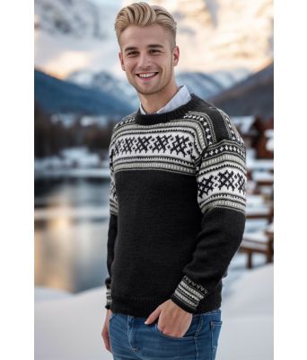 Koksgrå Alex genser - Viking 2001-7-517500513