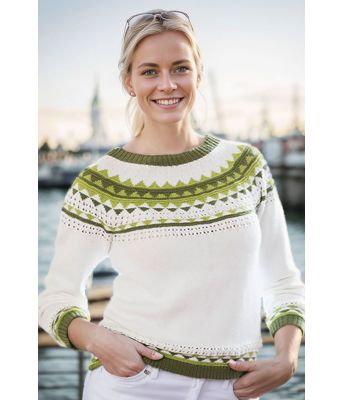 Leonoragenser med grønne detaljer - Viking 2018-06B