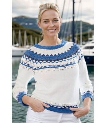 Leonoragenser med blå detaljer - Viking 2018-06C