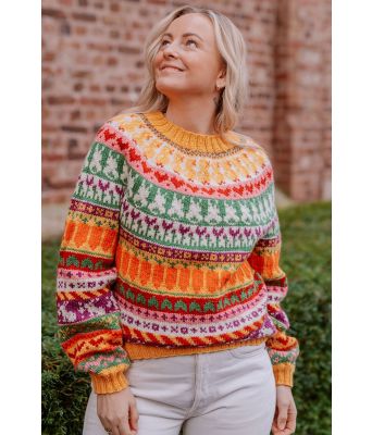 Ulrikkes ugly easter sweater - Strikkia 2023-004