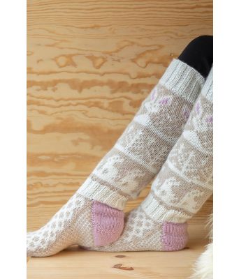 Harry Hare strikkede lange sokker - Viking 2310-20