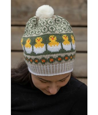 Påskelykke strikkelue - Viking 2310-25