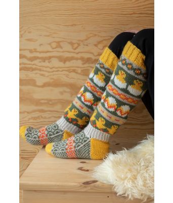 Påskelykke raggsokker - Viking 2310-26