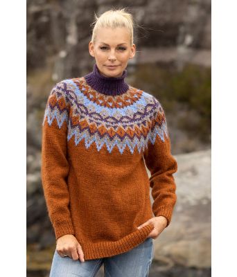 Kraft genser, Rust - Viking 2329-1I