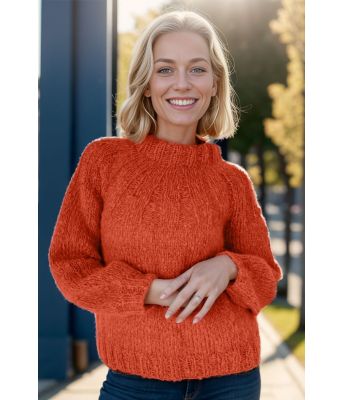 Oransje Samara sweater - Belfilato 24-003-47903