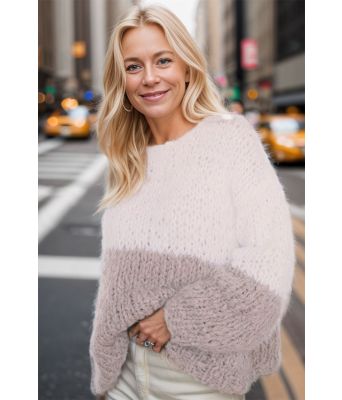 TwoTone sweater - Belfilato 24-005