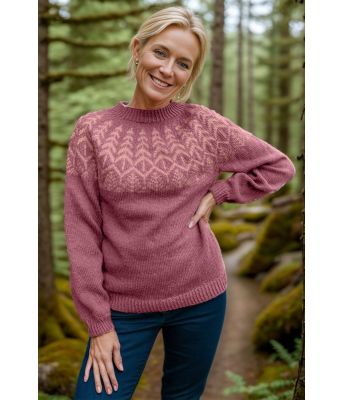 Skogsgenseren i rosefarger - DLG 24-008-SU34353490