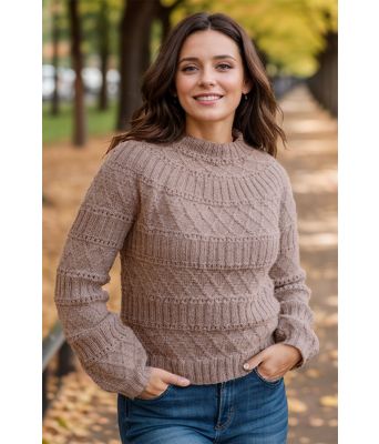 Beige Strukturlykke - DLG 24-013-AS507