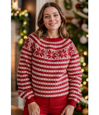 Jul i Fana genseren i alpakkaull - DLG 24-022-AS560