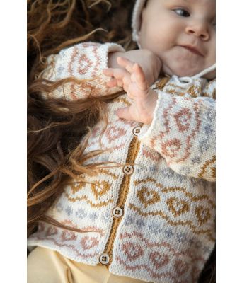 Elea hentesett til baby med kjole, sko, jakke og kyse - DG 411-09