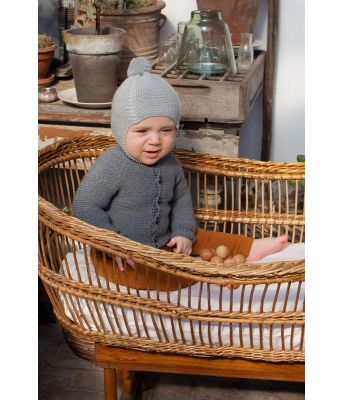 Søting jakke & lue til baby - DG 433-14