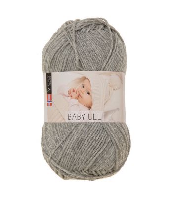 Viking garn - Baby Ull 313 - Lys grå