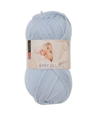 Viking garn - Baby Ull 320 - Lys blå