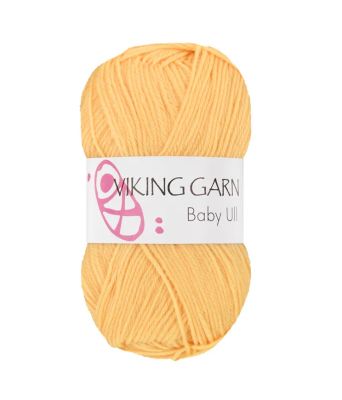 Viking garn - Baby Ull 343 Gul