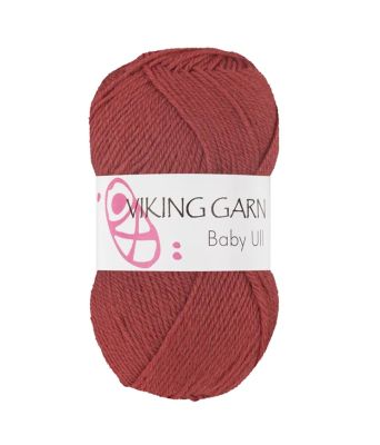 Viking garn - Baby Ull 357 Lys burgunder