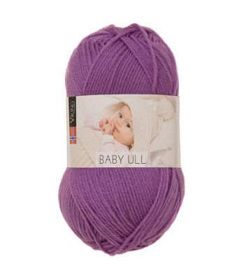 Viking garn - Baby Ull 368 - Lilla