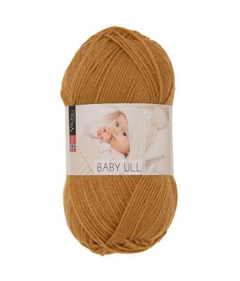 Viking garn - Baby Ull 375 - Okergul