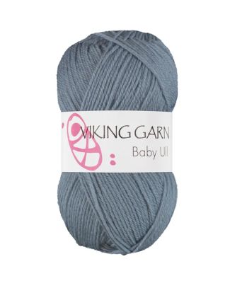 Viking garn - Baby Ull  393 Lys jeansblå 