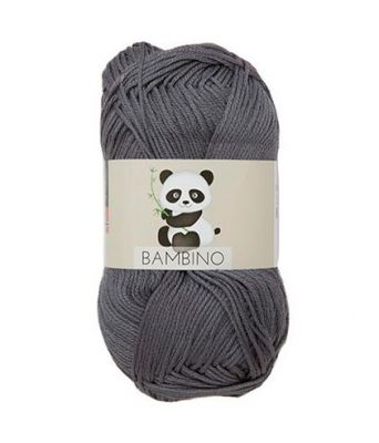 Viking garn - Bambino 415 - Mørk grå