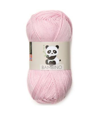 Viking garn - Bambino 465 - Lys rosa