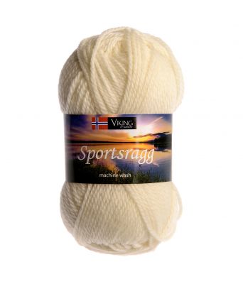 Viking garn - Sportsragg 502 - Natur