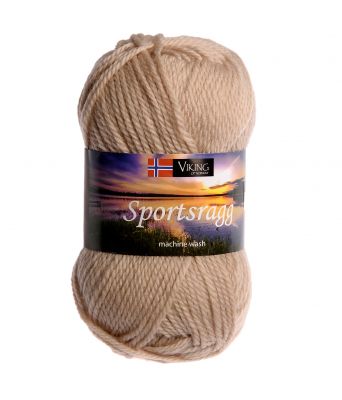 Viking garn - Sportsragg 507 - Beige