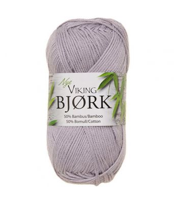 Viking garn - Bjørk 513 - Lys grå