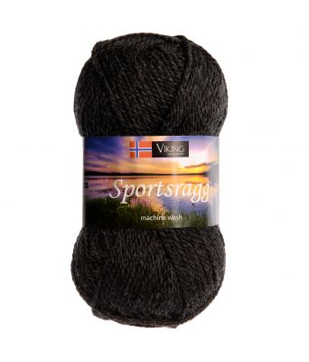 Viking garn - Sportsragg 517 - Antracit