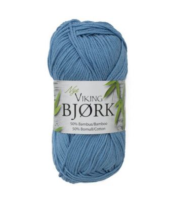 Viking garn - Bjørk 522 - Mellomblå