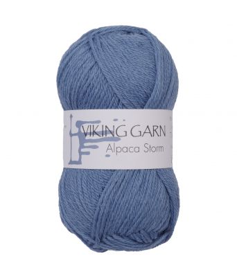 Viking garn - Alpaca Storm 523 - Petrol blå