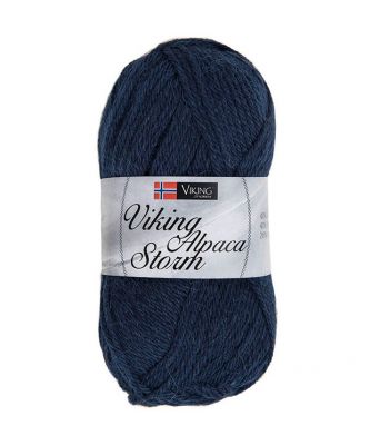 Viking garn - Alpaca Storm 526 - Marine