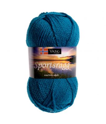 Viking garn - Sportsragg 529 - Turkis