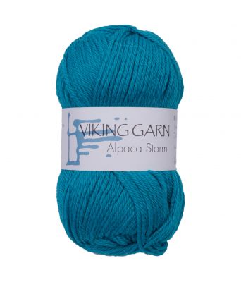 Viking garn - Alpaca Storm 530 - Turkis