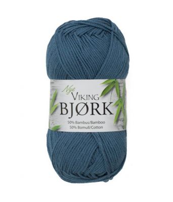 Viking garn - Bjørk 530 - Mørk petrol