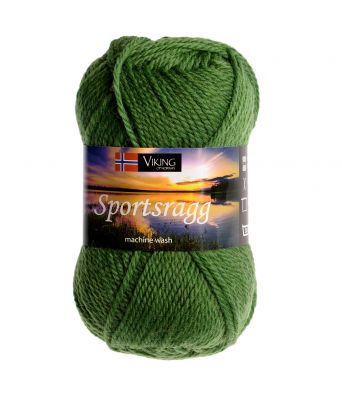 Viking garn - Sportsragg 533 - Grønn