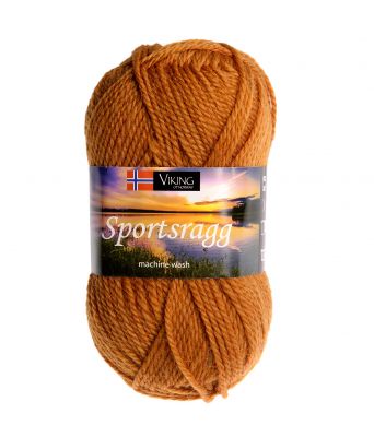 Viking garn - Sportsragg 546 - Sennep
