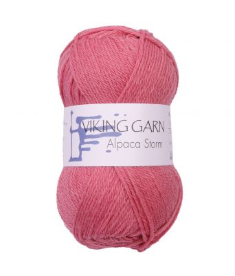 Viking garn - Alpaca Storm 563 - Rosa