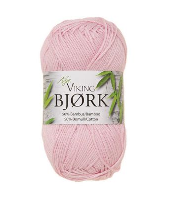 Viking garn - Bjørk 565 - Lys rosa