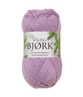 Viking garn - Bjørk 567 - Lys lilla