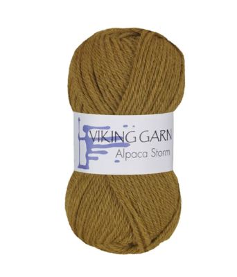 Viking garn - Alpaca Storm 573 Cognac