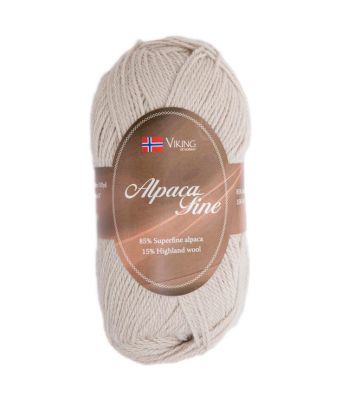 Viking garn - Alpaca Fine 606 - Sand