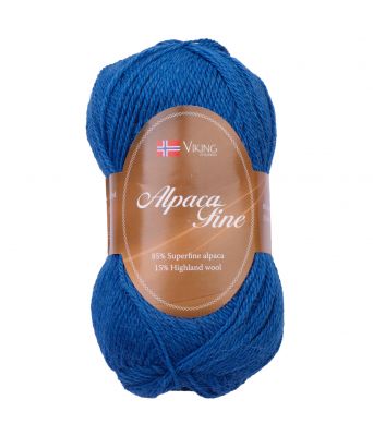 Viking garn - Alpaca Fine 622 - Kongeblå