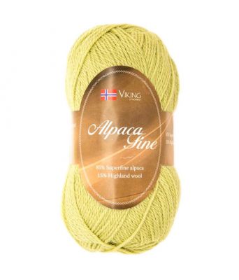 Viking garn - Alpaca Fine 631 - Pistasj